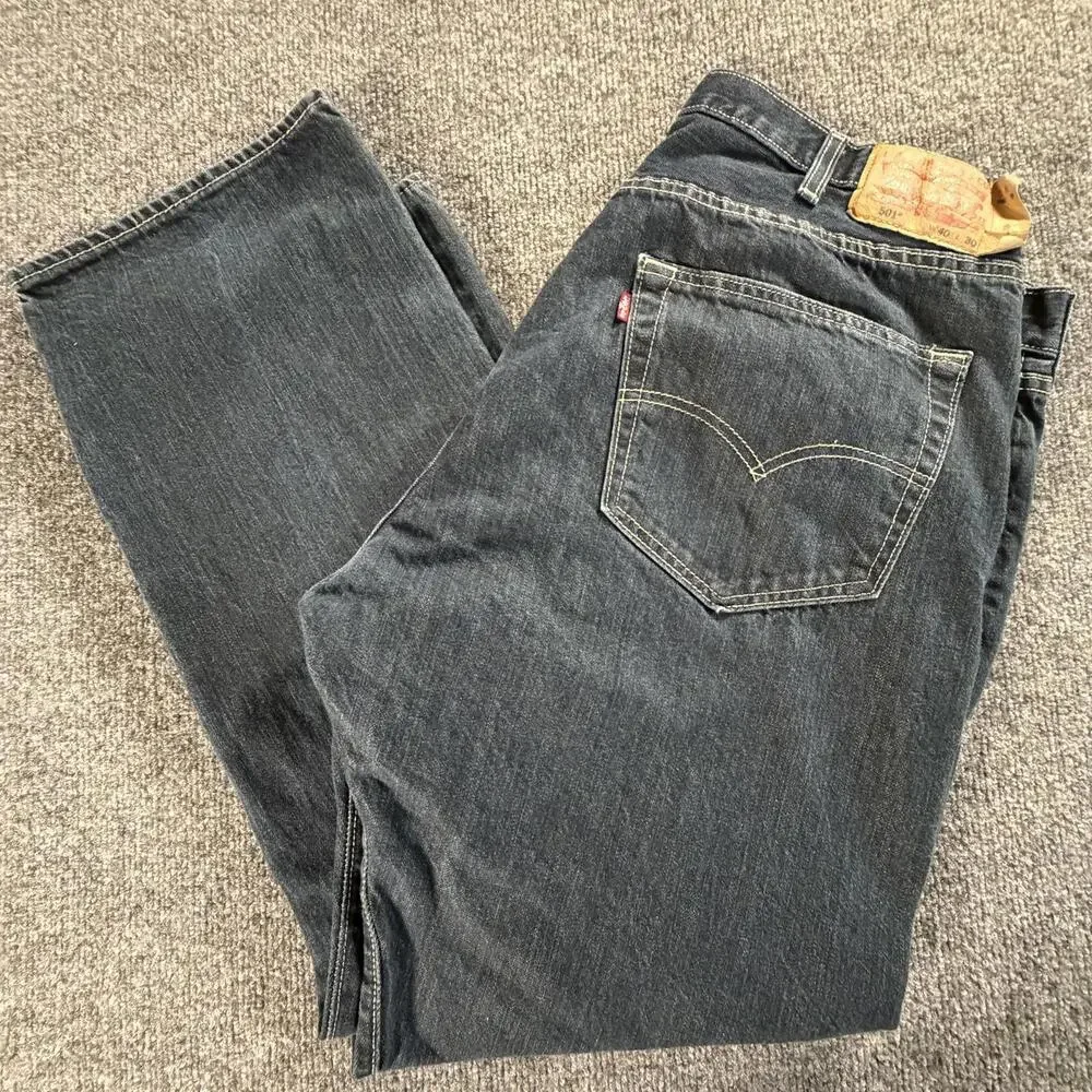 Levi's 501 Original Fit Men's Jeans W40‎ L30 #829